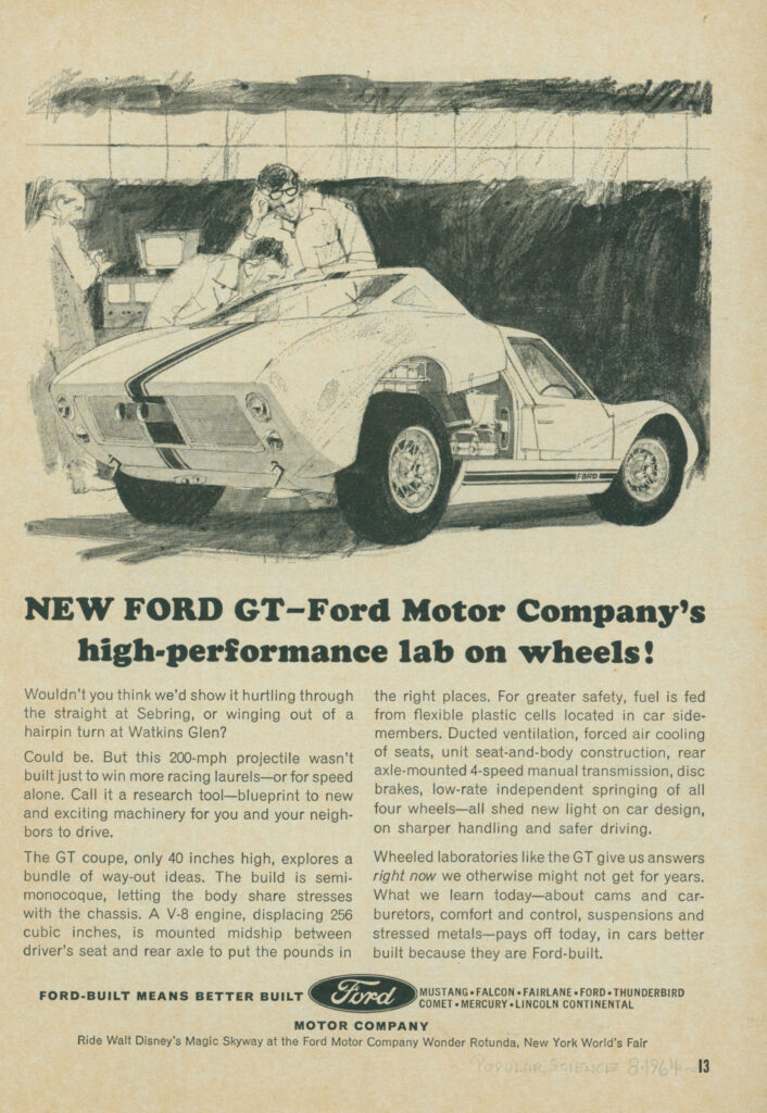 1964 Ford GT y 2022 Ford GT