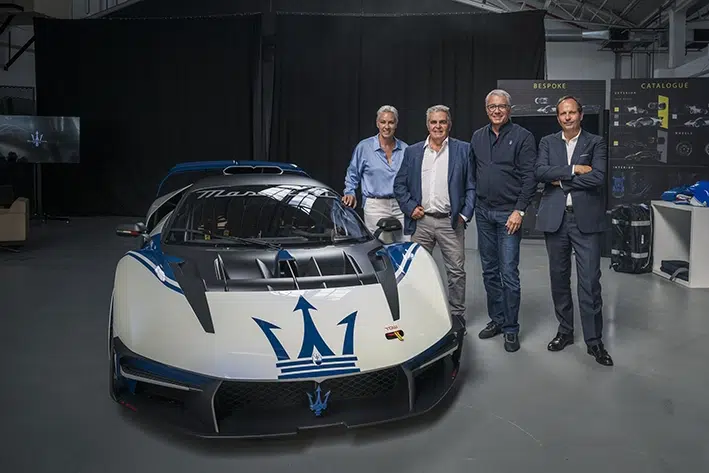Entrega exclusiva Maserati MCXtrema
