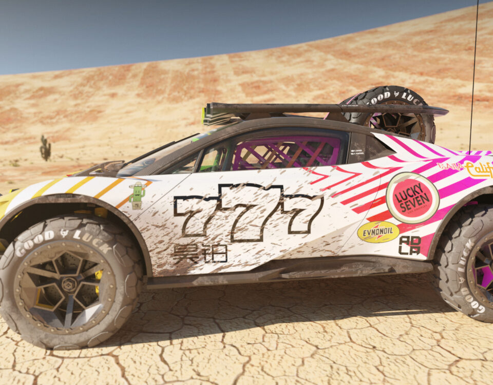 hyperauto eléctrico HYPTEC SSR Baja Concept
