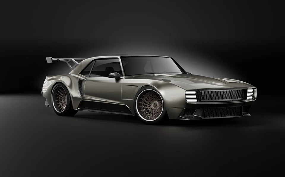 Camaro 1969 hypercar híbrido