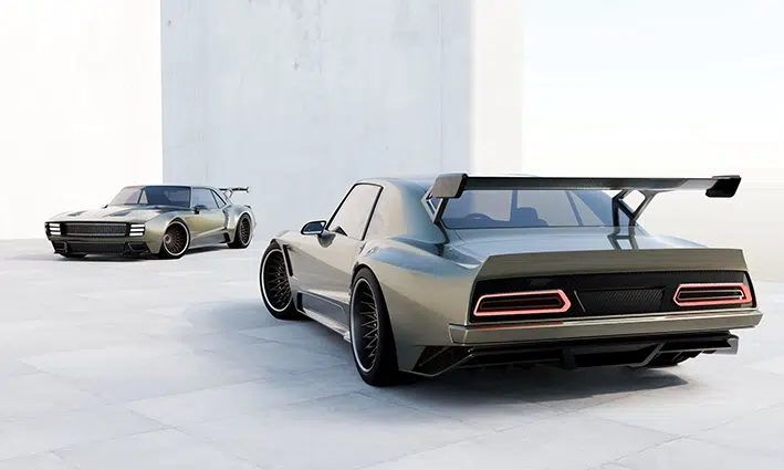 Camaro 1969 hypercar híbrido
