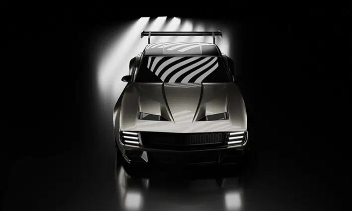 Camaro 1969 hypercar híbrido