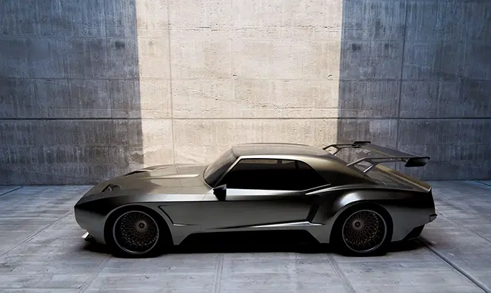 Camaro 1969 hypercar híbrido