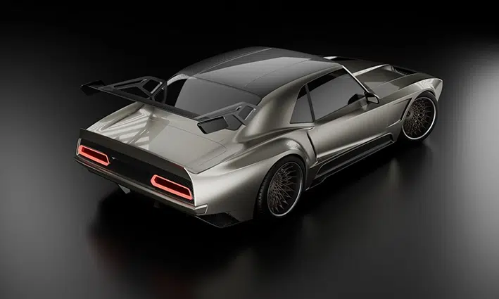 Camaro 1969 hypercar híbrido