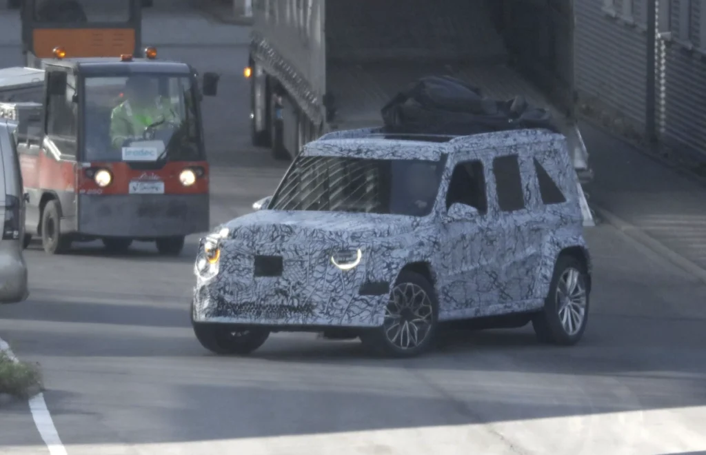 Mercedes G-Clase pequeño eléctrico 2027
