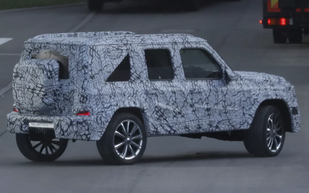 Mercedes G-Clase pequeño eléctrico 2027