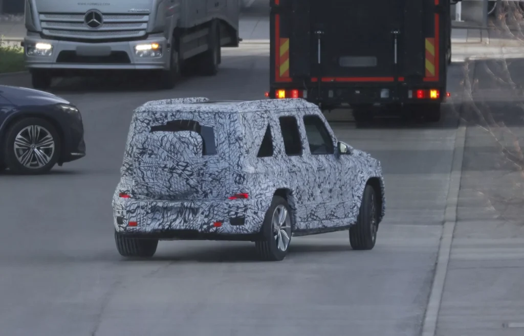 Mercedes G-Clase pequeño eléctrico 2027