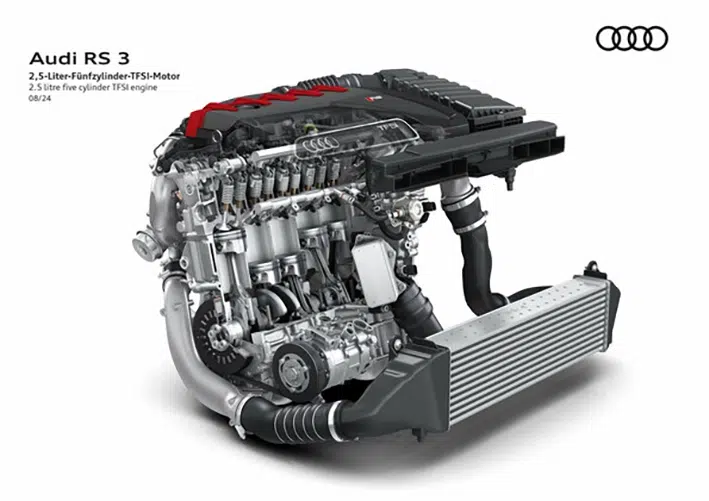 Motor 5 cilindros Audi 50 aniversario