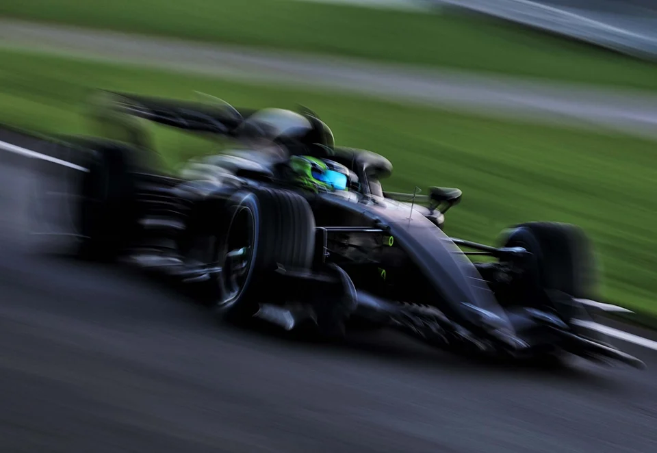 Primer shakedown Cadillac F1
