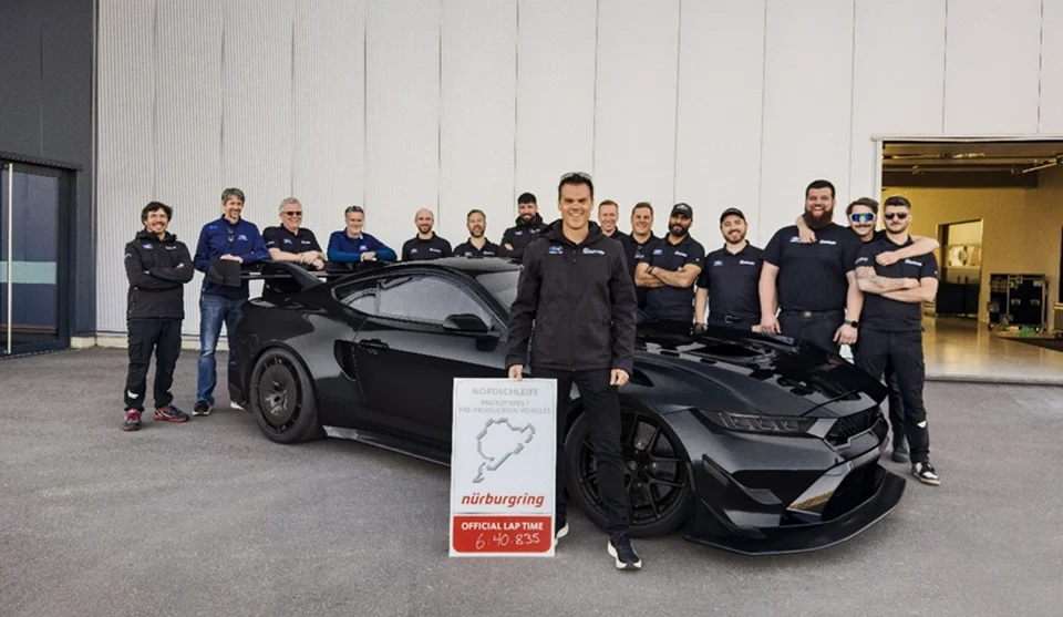récord Ford Mustang GTD Nürburgring