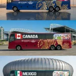 Autobuses oficiales Mundial 2026