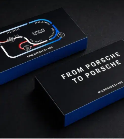 Porsche reciclaje de baterías de alta tensión