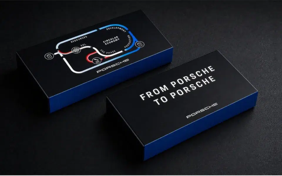 Porsche reciclaje de baterías de alta tensión